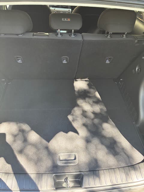 Vacuumed cargo area
